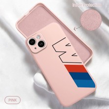 HONTINGA iPhone 14 ile Uyumlu Kılıfı Içi Kadifeli Düşüme Önleyici Basitlik Anti Düşme Kamera Korumali Bmw Desen Telefon Kılıfı Kadın ve Erkek Için Uygundur K6-0182