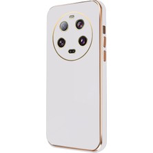 Aesco Mey Ithalat®  Xiaomi Mi 14 Ultra Kılıf Volet Silikon - Beyaz