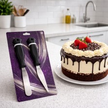 2’li Pasta Sıvama Bıçağı Spatula Seti Sıvama Paleti