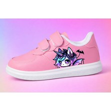 HP Desing Bembetek Boynuz Sevimli Atbaskılı Spor Ayakkabı