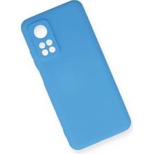 Aesco Mey Ithalat®  Xiaomi Mi 10T Kılıf Nano Içi Kadife Silikon - Mavi