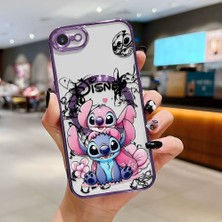 Ucuc iPhone 7/8/se 2020 2022 Uyumlu Şeffaf Arka Yüzeyli Manyetik Darbeye Dayanıklı Silikon Kılıf