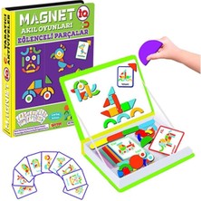 Feyza Design Manyetik Zeka ve Beceri Oyun Seti Çocuklar Için Eğlenceli Aktivite