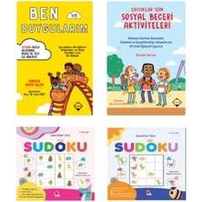 Feyza Design Duygular ve Sosyal Beceri Aktiviteleriyle Eğlenceli Sudoku Kitabı