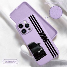 HONTINGA iPhone 14 Pro ile Uyumlu Kılıfı Içi Kadifeli Düşüme Önleyici Basitlik Anti Düşme Kamera Korumali Bmw Desen Telefon Kılıfı Kadın ve Erkek Için Uygundur K6-0183