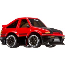 Gray Line Gry Cartuned Jdm Seri 2 1985-87 Sprinter Trueno Gt-Apex AE86 - Siyah Kırmızı Araba Nel1