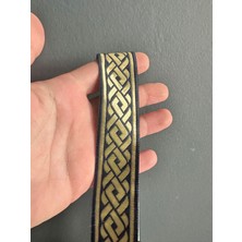 Gönülden Tasarım Nakış Işleme Otantik Etnik Şerit Dikiş Aksesuarı En 3 cm 1 Metre
