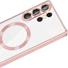 Aesco Mey Ithalat®  Samsung Galaxy S26 Ultra Kross Magneticsafe Kapak - Rose