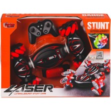 Gray Line Gry RQ3034-1 Kumandalı Bilekten Kontrol Işıklı Müzikli Stunt Araba -Vardem Oyuncak Nel1