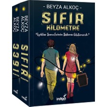 İndigo Kitap Beyza Alkoç Sıfır Kilometre 3391 Kilometre Ciltsiz Kitap Set 950 Sayfa Türkçe Edebiyat