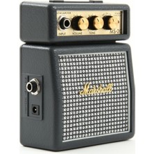 Marshall MS-2C Mini Elektro Gitar Amfisi 1 Watt Çıkış Gücü ile Şık Tasarım