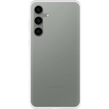 Gray Line Gry  Samsung Galaxy S24 Plus Kılıf Lüx Şeffaf Silikon Nel1