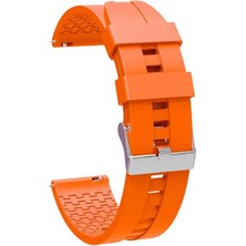 Gpack Mi Redmi Watch 5 Lite Kordon Kayış Kross Trend Silikon 22/krs Turuncu