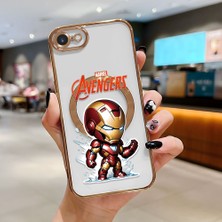 Ucuc iPhone 7/8/se 2020 2022 Uyumlu Şeffaf Arka Yüzeyli Manyetik Darbeye Dayanıklı Silikon Kılıf