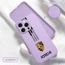 HONTINGA iPhone 16 Pro ile Uyumlu Kılıfı Içi Kadifeli Düşüme Önleyici Basitlik Anti Düşme Kamera Korumali Porsche Desen Telefon Kılıfı Kadın ve Erkek Için Uygundur K6-0184