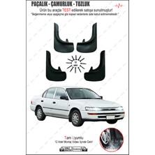 Nefiiizz Corolla Çamurluk Paçalık Seti 4’lü Vidalı Montaj Kolay Kurulum