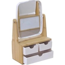 Balkan Grup Ahşap 3 Çekmeceli Ayna