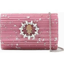 Kurt Geiger Party Eagle Şık Kadın Clutch ve Omuz Çantası