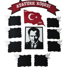 Keçeden Atatürk Köşesi – Okul, Anaokulu ve Sınıf Panosu