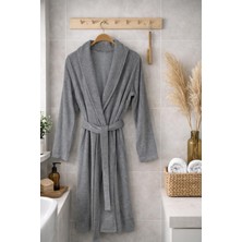 Baveno Home Yetişkin Unisex Şalyaka Bornoz Baveno