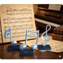 Ayder Online Satış 10 cm -20 cm LIK Ebatlarda Kırılmaz Polyester,nota Desenli Biblo