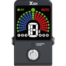 Xvive XV-P58R 5.8ghz Akort Aletli Receiver Pedal - Siyah