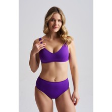AQUAVİVA Aquaviva Kadın Fiorella Ayar Askılı Bikini Takımı Mor