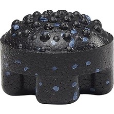 SHC4200 Actifoam Twister Semi Massage Ball Twister Yarım Masaj Topu (7,2x7,2x5,3 Cm, Siyah + Mavi)