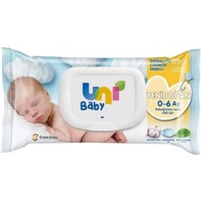 Gray Line Gry Yenidoğan Islak Havlu Mendil Tekli Paket 40'lı Nel1