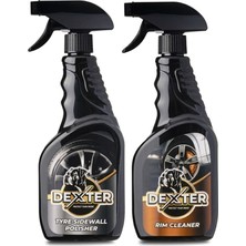 Dexter Car Care Jant Temizleyici ve Lastik Parlatıcı (Ikili Avantaj Paketi)