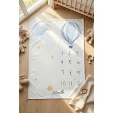 Kanz Bebek Anı Battaniyesi 100X150 cm - Little Balloon