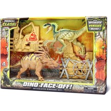 Gray Line Gry Nessiworld Clash Dino Face-Off Oyun Seti Nel1