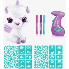 Gray Line Gry Airbrush Peluş Karanlıkta Parlayan Sihirli Unicorn Nel1