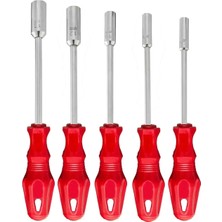 Moonshop Pro Seri 6-7-8-10-13 5 Parça Lokma Takımı Lokma Tornavida Ev ve Sanayi Kullnıma Uygundur.