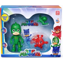 Duman Oyuncak Pj Masks Gekko Süper Kahraman Oyuncak Seti – Figür ve Aksesuar