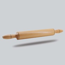 Seramik Merdane 43 cm – Ahşap Kil Açma Merdanesi