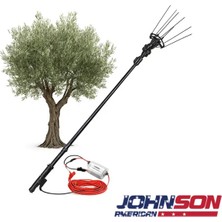 American Johnson 750 Watt Orijinal Motorlu Devir Ayarlı Akülü Zeytin Hasat Makinesi
