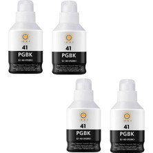 Drl Gı-41 Uyumlu 4 Adet Siyah Mürekkep Fırsat Paketi G2420 G2460 G3420 G3460 Sıfır Muadil - Kapalı Kutu