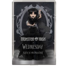 Gray Line Gry HXJ03 Monster High Wednesday Balo Elbiseli Bebek Nel1