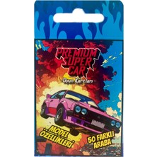 Gray Line Gry Premium Arabalar Oyun Kartları Nel1