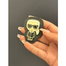 Gönülden Tasarım Çelik Karl Arma Dikiş Aksesuarı 6x4 cm