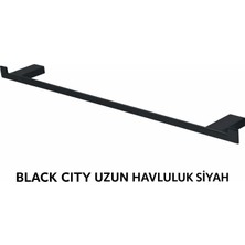 Onno Black Cıty Uzun Havluluk Siyah