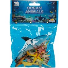 Gray Line Gry 0704 Okyanus Hayvanları Poşetli Hayvan Oyun Seti Nel1
