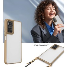 Gray Line Gry  Xiaomi Redmi Note 11 Pro Kılıf Penta Silikon Kılıf - Şeffaf Nel1