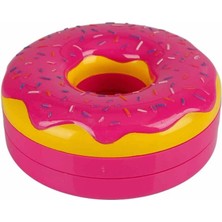 Gray Line Gry Donut Şekilli 2 Katlı Makyaj Güzellik Seti Nel1