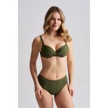 AQUAVİVA Aquaviva Kadın  Nadia Kaplı Balenli Bikini Takımı Haki