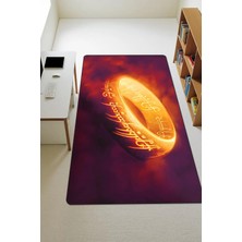 Dolce Mariee Modern Dijital Baskı Kaymaz Taban Çocuk ve Genç Odası Halısı H0539