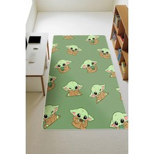 Dolce Mariee Modern Dijital Baskı Kaymaz Taban Çocuk ve Genç Odası Halısı H0551