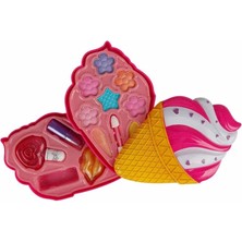 Gray Line Gry Dondurma Şekilli 2 Katlı Makyaj Güzellik Seti Nel1