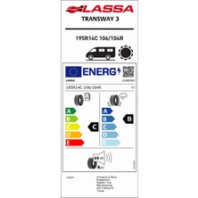 Lassa Transway 3 195 R14C 106/104R Yaz Lastiği - 2026